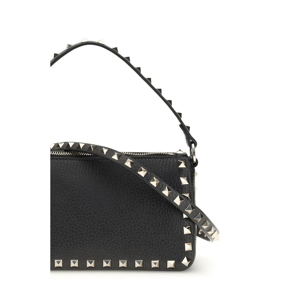 Rockstud Calf Leather Bag