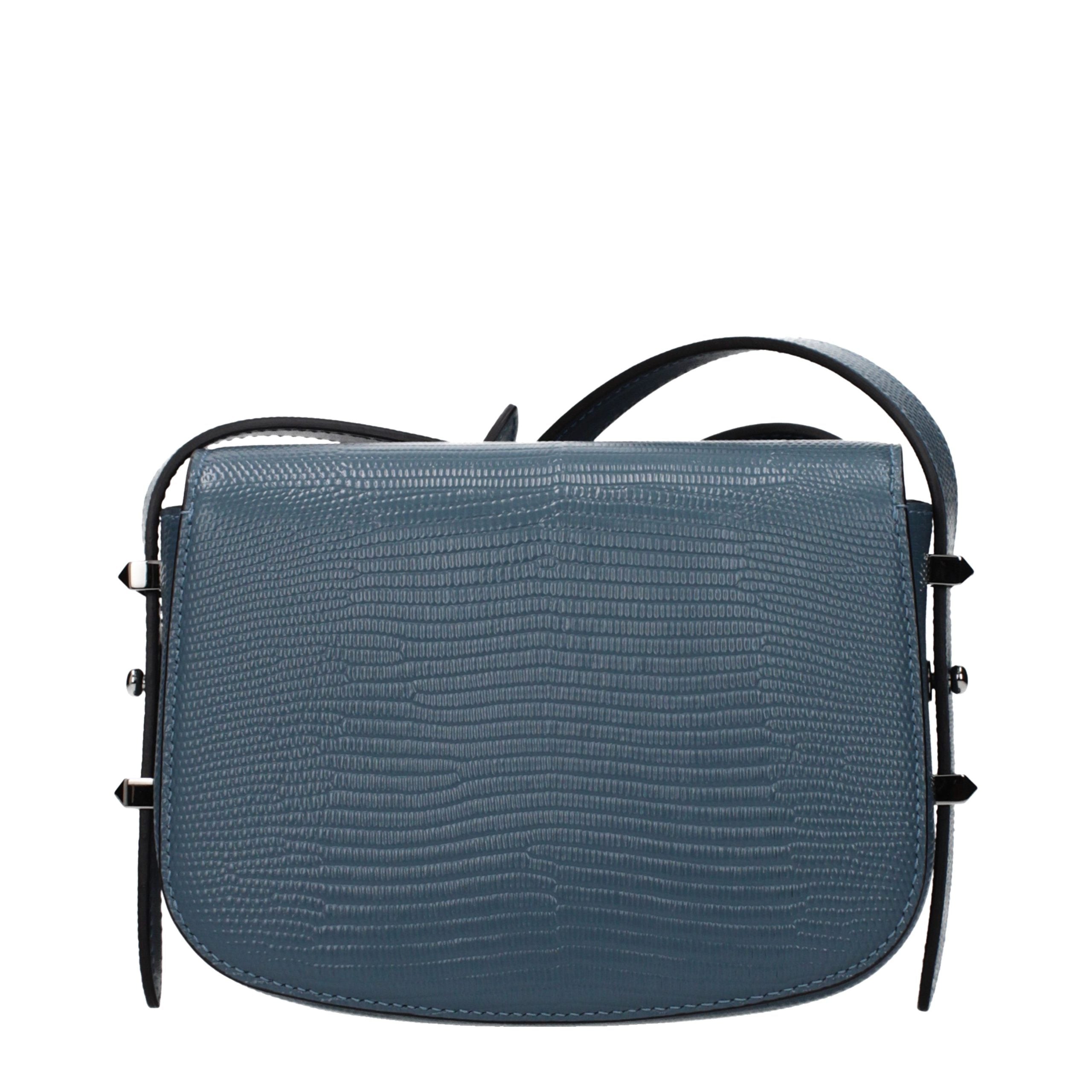 Blue Shoulder Bag