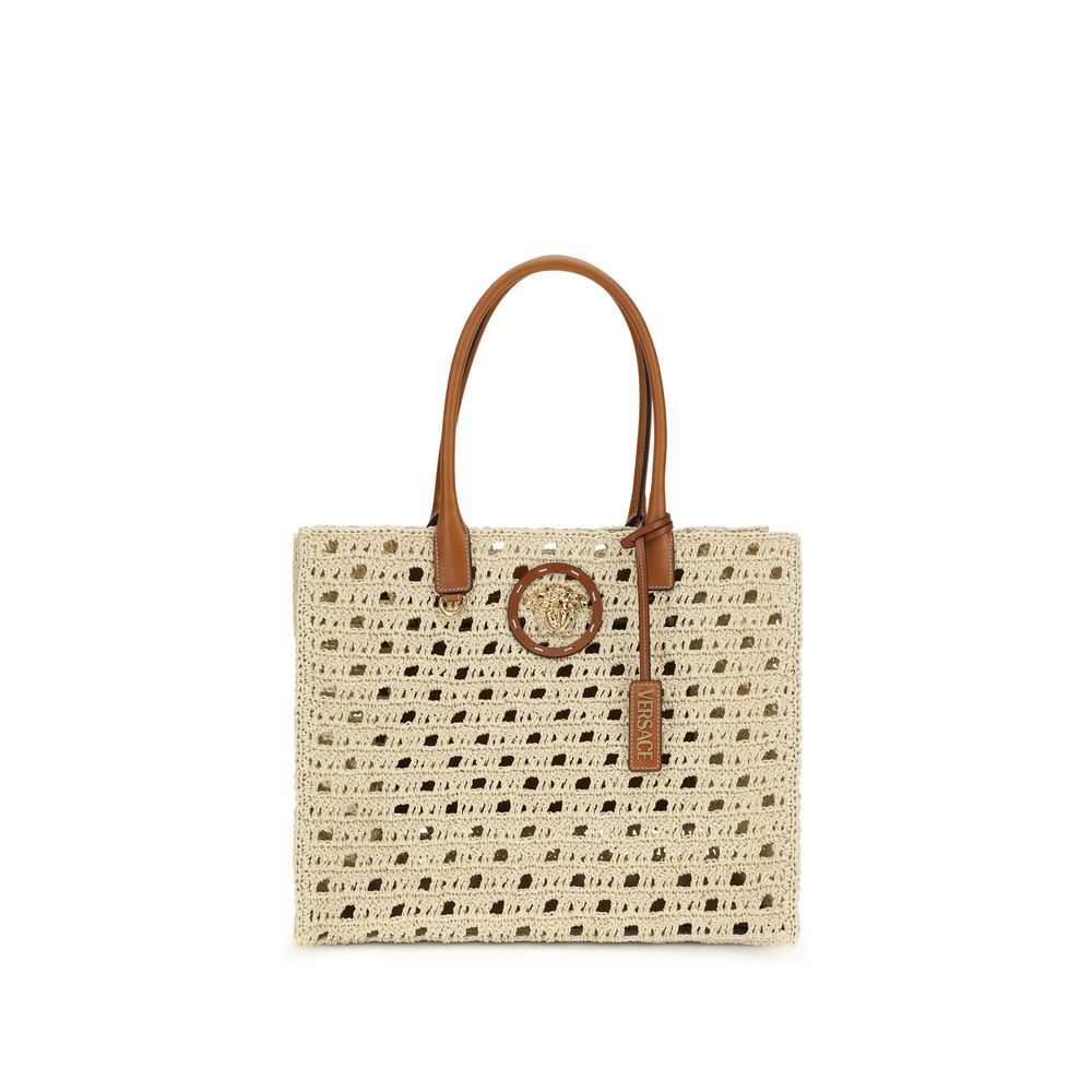 La Medusa Raffia Tote