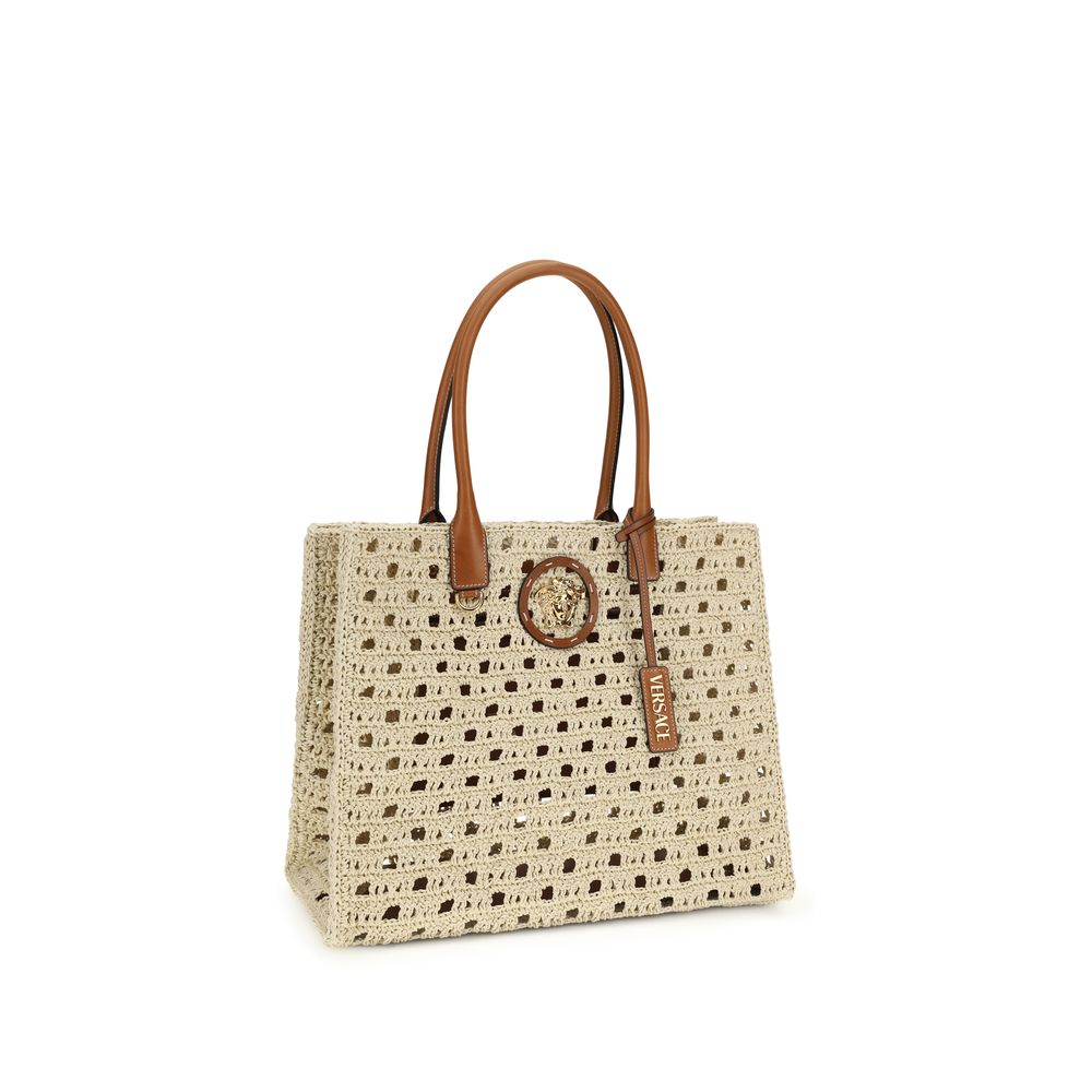 La Medusa Raffia Tote