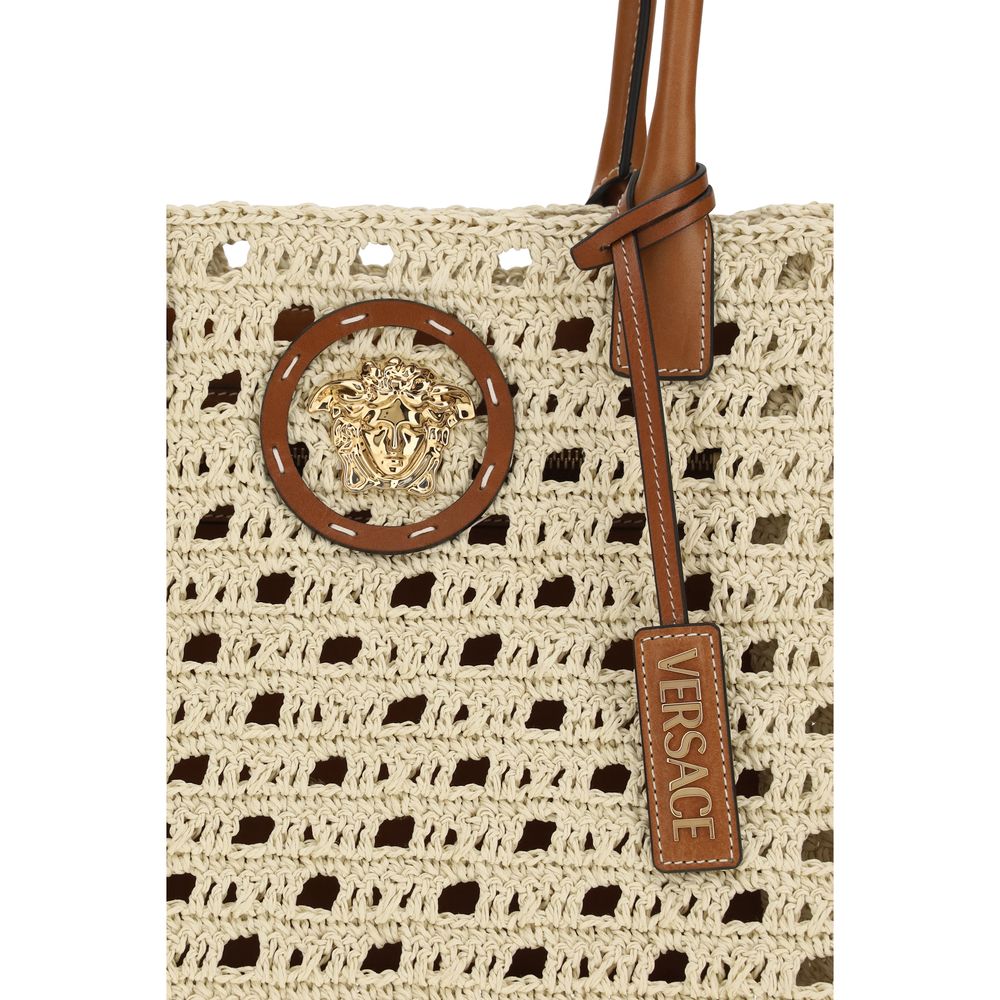 La Medusa Raffia Tote
