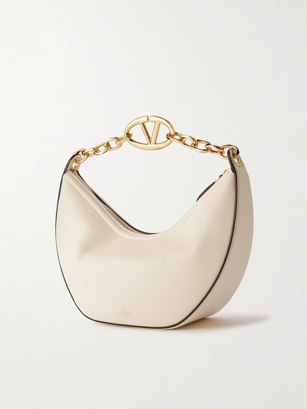 Small VLogo Hobo Bag